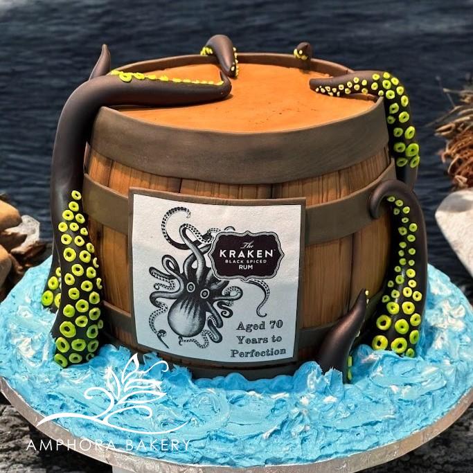 A-44 KRAKEN BARREL CAKE