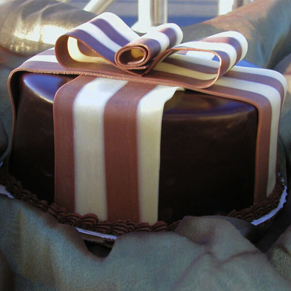 Four Chocolate Terrine Cake