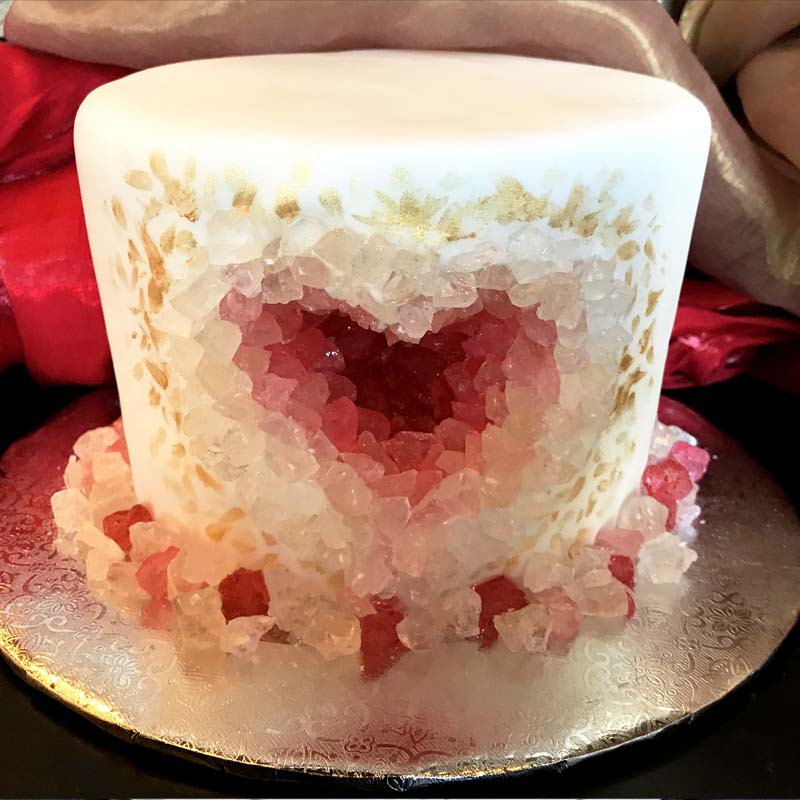 Geode Wedding Cakes  Trendy Wedding Ideas