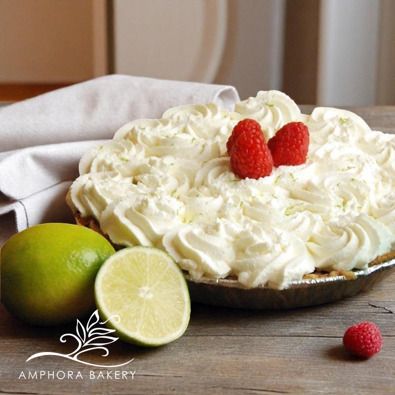 Key Lime Raspberry Pie RASPBERRY KEY LIME — Amphora Bakery