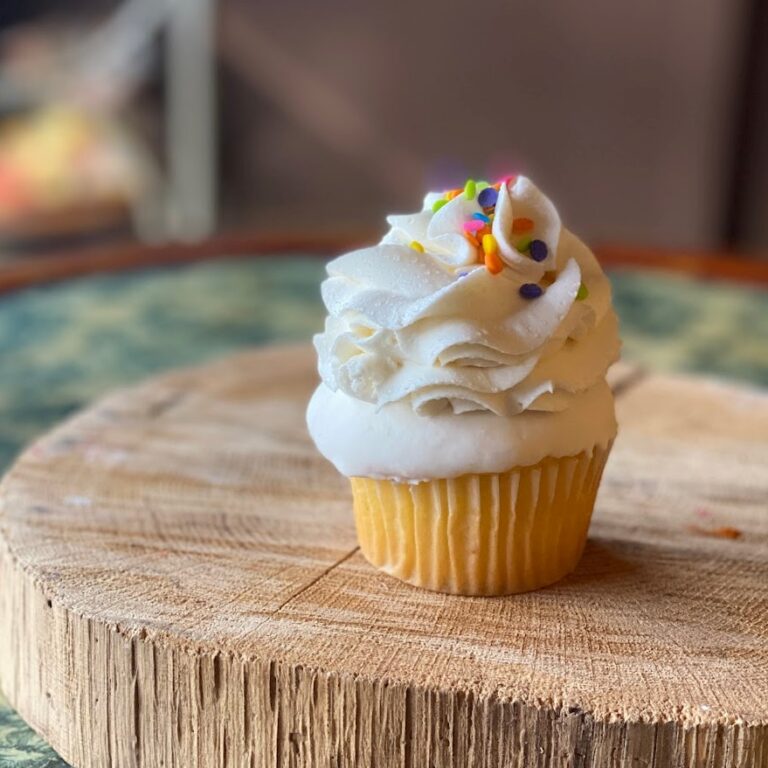 VANILLA SPRINKLE CUPCAKE — Amphora Bakery